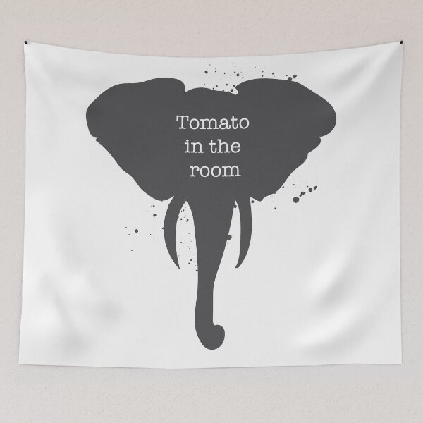 Item preview, Tomato in the room  designed and sold by rukhimonster.