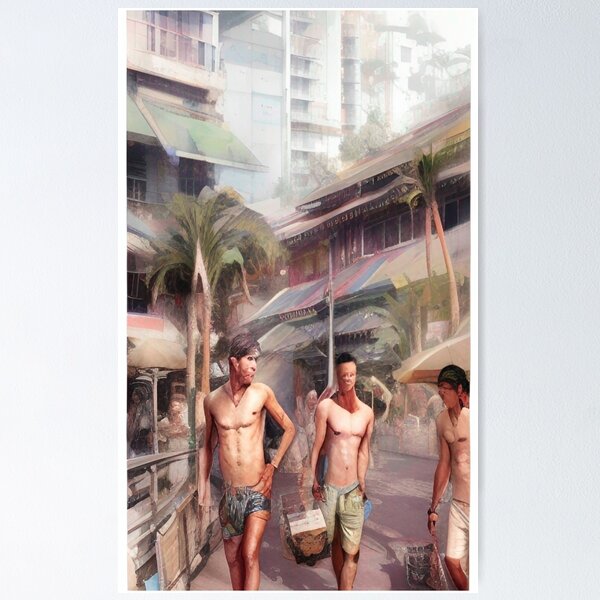 Item preview, Phuket Men Art designed and sold by placesonearth.