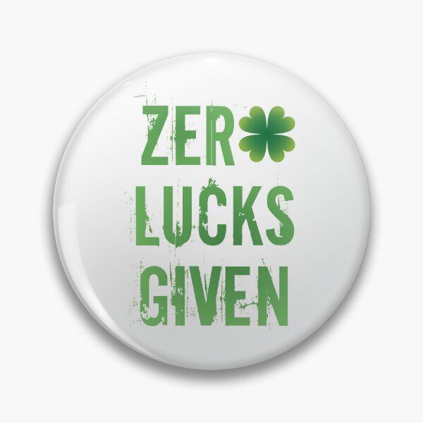 Item preview, Zero Lucks Given designed and sold by TeeliciousTees.
