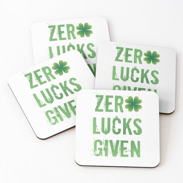 Item preview, Zero Lucks Given designed and sold by TeeliciousTees.