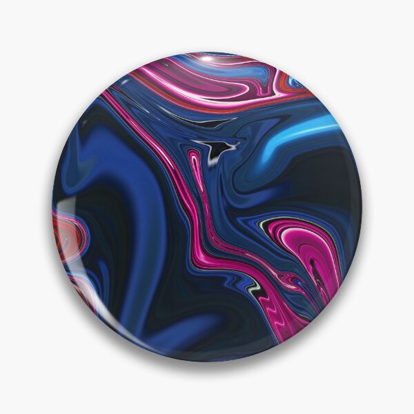 Item preview, Abstract Liquid psychedelic Metallic Marble Art Paint- Elegant neon psychedelic Marble art designed and sold by MAEffects.