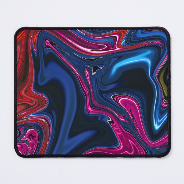 Item preview, Abstract Liquid psychedelic Metallic Marble Art Paint- Elegant neon psychedelic Marble art designed and sold by MAEffects.
