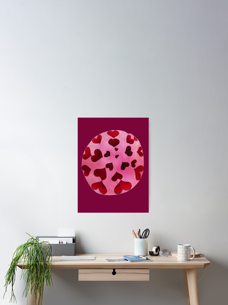 Thumbnail 2 of 3, Poster, Love Spiral Gift designed and sold by OneDayArt.