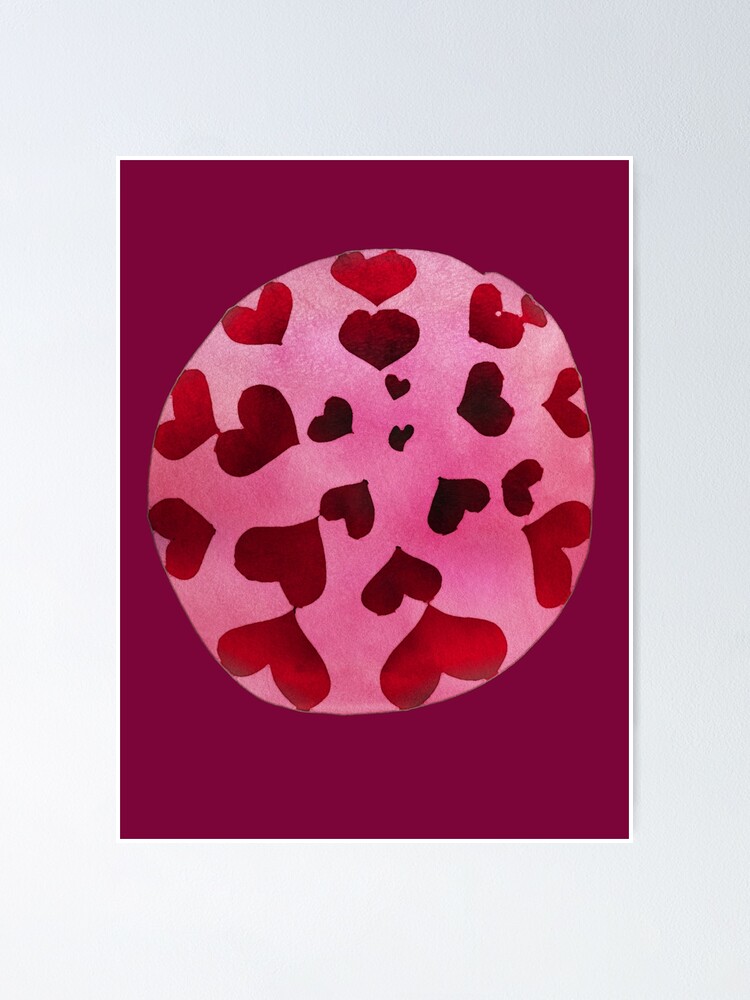 Thumbnail 1 of 3, Poster, Love Spiral Gift designed and sold by OneDayArt.