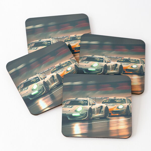 Item preview, Spa/Francorchamps Let Me Pass -2- Abstract Poster Of A Race designed and sold by Mitch-Angelo.