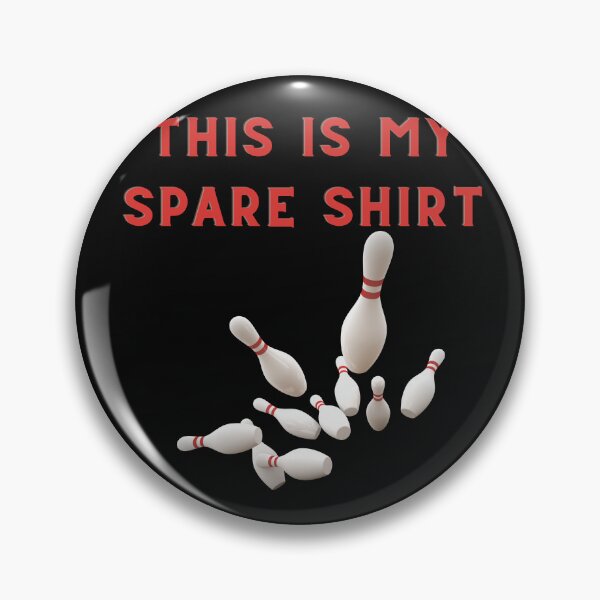 Item preview, This Is My Spare Shirt Funny Bowling  designed and sold by CuteHigh01.