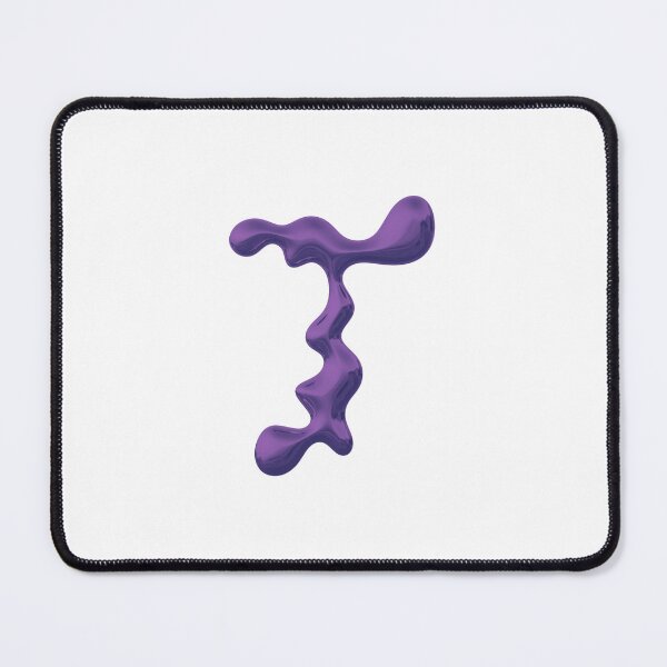Item preview, PURPLE T LETTER CHROME DESIGN! designed and sold by MeBrokeStudent.