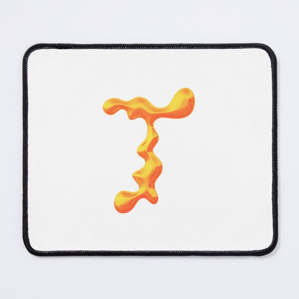 Item preview, ORANGE T LETTER CHROME DESIGN! designed and sold by MeBrokeStudent.