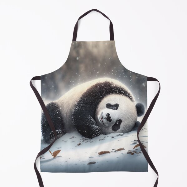 Item preview, Cute panda on the snow designed and sold by MaryAnn84.