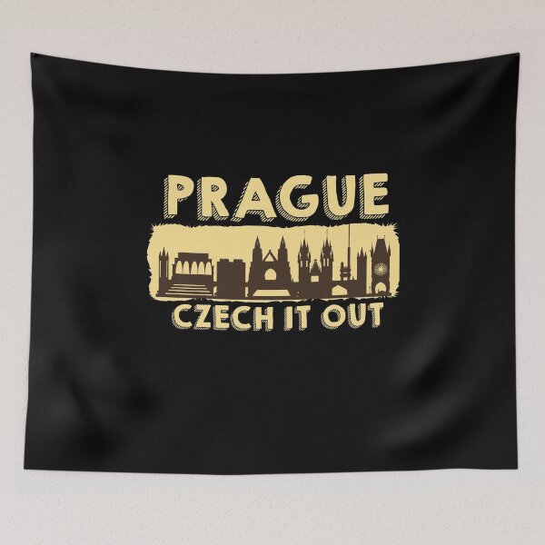 Item preview, Prague Shirt Czech It Out Design | Prague  designed and sold by The Junto Shop.