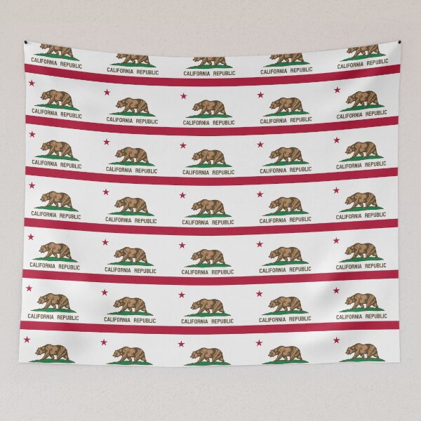Item preview, CALIFORNIA Flag designed and sold by dewi5.