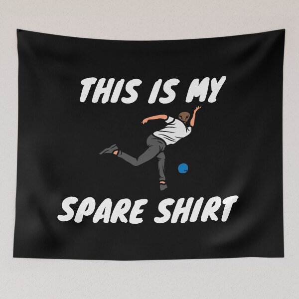 Item preview, This Is My Spare Shirt Funny Bowling  designed and sold by CuteHigh01.
