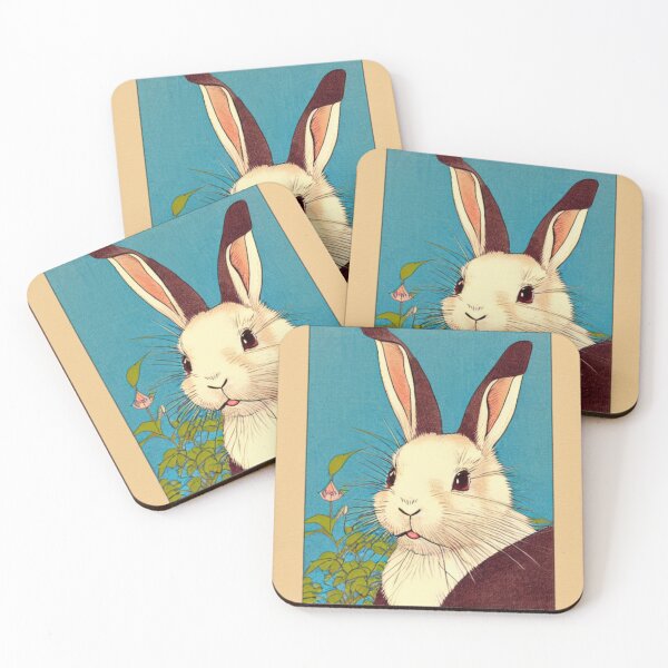 Item preview, Cute White Mini Lop Rabbit American Cutest Bunny designed and sold by wigobun.