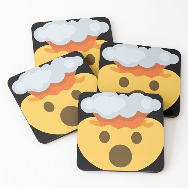Item preview, Blow Your Top Emoji Icon designed and sold by PrintPortal.