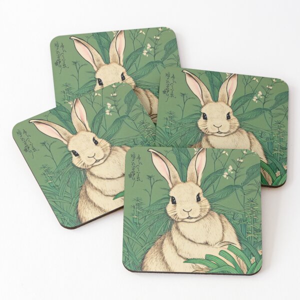 Item preview, Cute White Fluffy Bunny Plant Nature Lover designed and sold by wigobun.