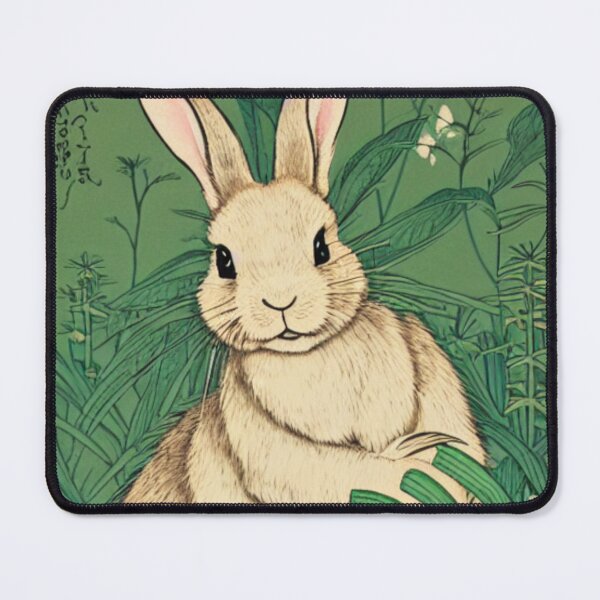 Item preview, Cute White Fluffy Bunny Plant Nature Lover designed and sold by wigobun.
