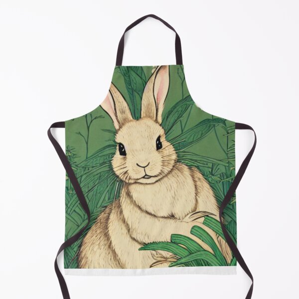Item preview, Cute White Fluffy Bunny Plant Nature Lover designed and sold by wigobun.