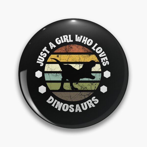 Item preview, Just a Girl Who Loves Dinosaurs T-Rex Dino Shirt Fossil Pet Cute Funny Happy Sarcastic Spiritual Animal Birthday Gift designed and sold by EpsilonEridani.