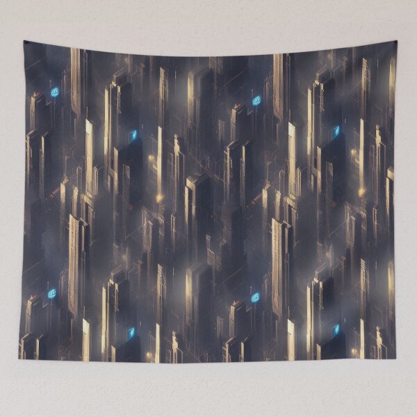 Item preview, cyberpunk city designed and sold by rommir.