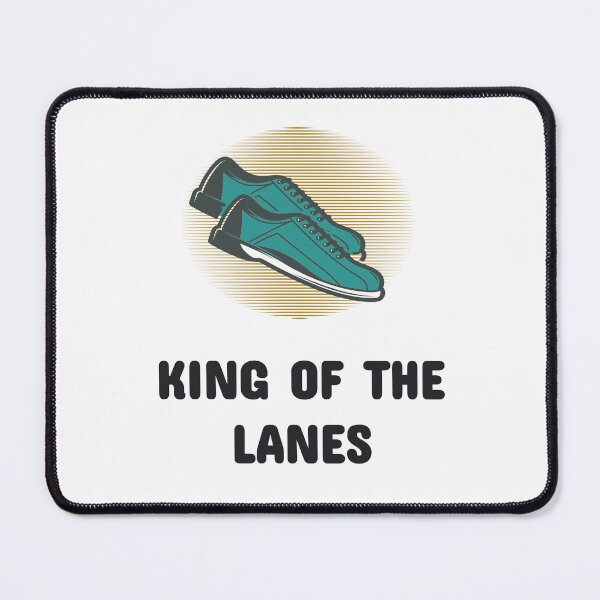 Item preview, Copy of King of the Lanes (Vintage Funny Bowling Shoes Desing) designed and sold by BRAZILCOOLSHIRT.
