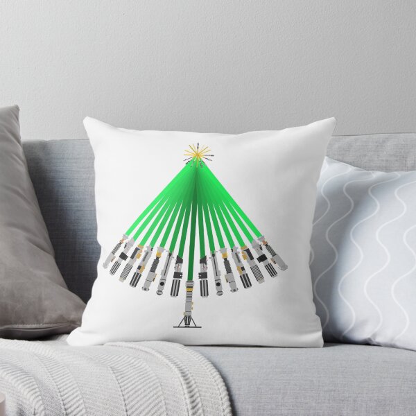 Vista previa del artículo con la obra «LightSaber Christmas Tree», diseñado y vendido por kcgfx.
