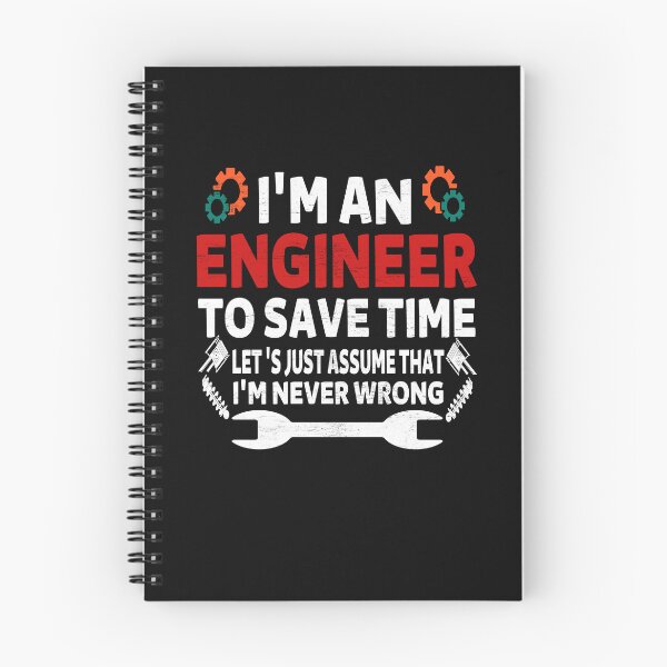 Item preview, I'M An Engineer To Save Time Let 'S Just Assume That I'M Never Wrong designed and sold by M7MED12.