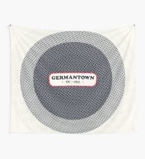 Germantown | Retro Badge Wall Tapestry
