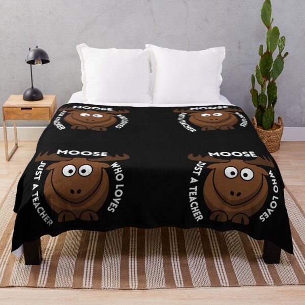 Item preview, Just A Teacher Who Loves Moose designed and sold by NikkosDesigns.