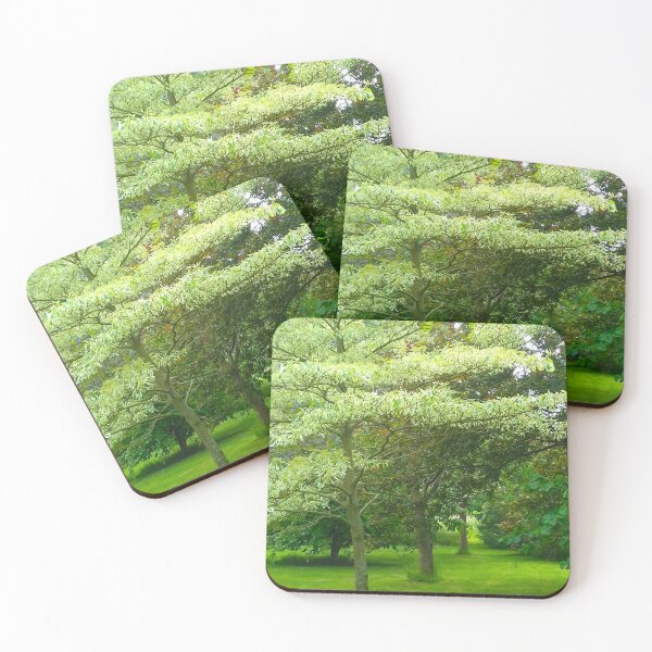 Item preview, Leafy green trees on a green lawn. designed and sold by claireseyeview.