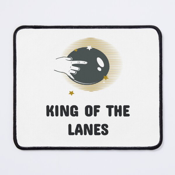 Item preview, King of the Lanes (Vintage Bowling Desing) designed and sold by BRAZILCOOLSHIRT.