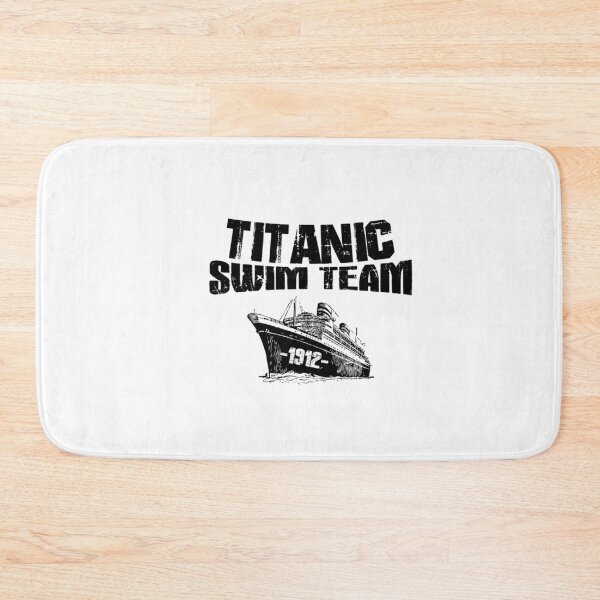 Item preview, Titanic Swim Team 1912 Varsity Swim Club Survivor Swimming Only the Strong Survive designed and sold by Dwebster27.