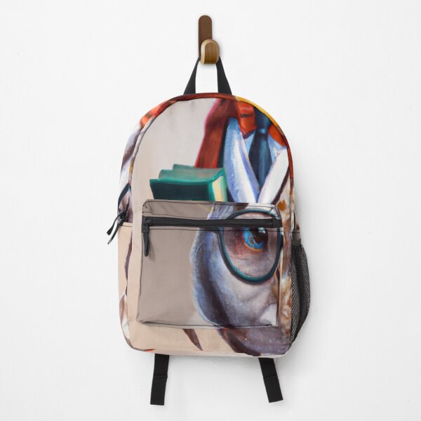 Item preview, Librarian Owl with Books designed and sold by URBANHEROMEN.