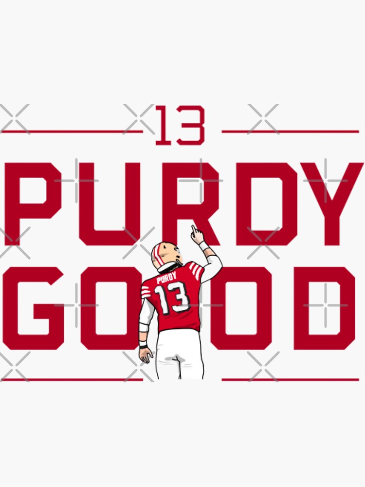 Brock Purdy San Francisco 49ers Sticker for Sale by wrld-wide