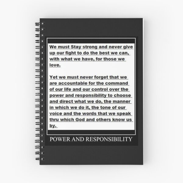 Item preview, Power and Responsibility designed and sold by Infopreneur123.