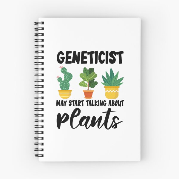 Item preview, geneticist May Start Talking About Plants, geneticist Gardening PLants Design Quote designed and sold by Dogs Geeky⭐⭐⭐⭐⭐.