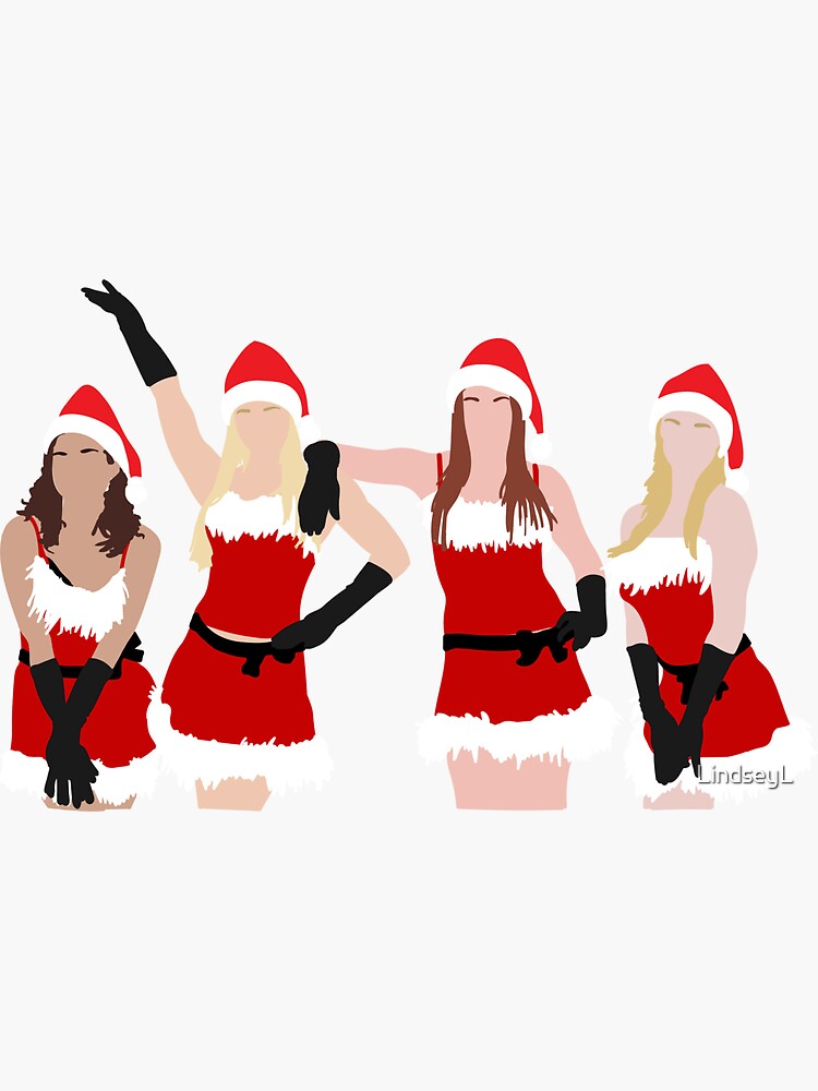 "Mean Girls Christmas" Sticker for Sale by LindseyL  Redbubble