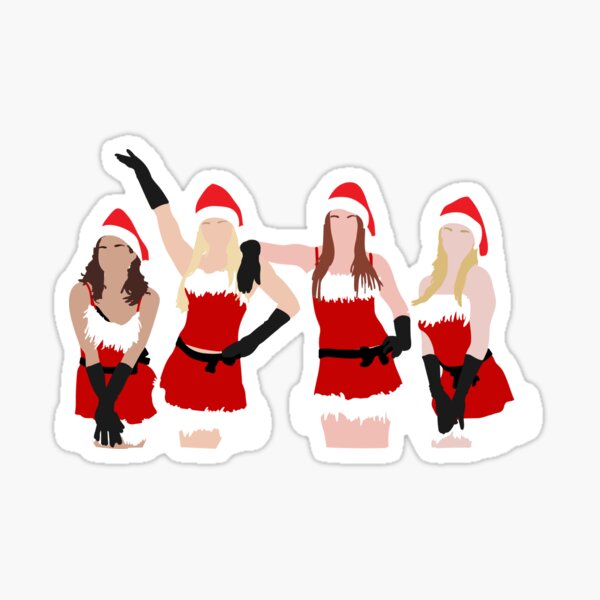 Download Mean Girls Christmas Stickers | Redbubble