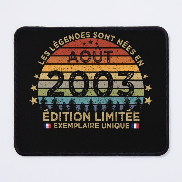 Item preview, Anniversaire 20 Ans Les Legendes Sont Nees en Aout 2003 designed and sold by cssdru.