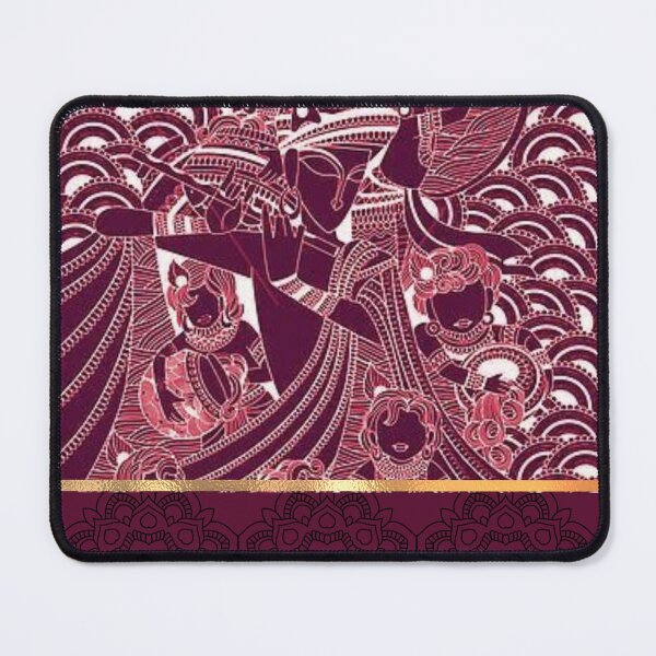 Item preview, Burgundy Krishana designed and sold by lifeinspired4u.