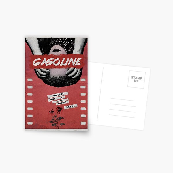 Halsey Gasoline Postcard