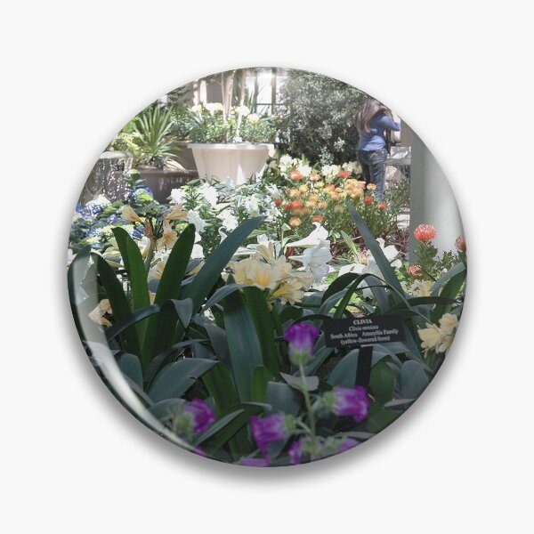 Item preview, Botanical Flower Garden featuring Bellflowers and Easter Lilies designed and sold by VistaViews.