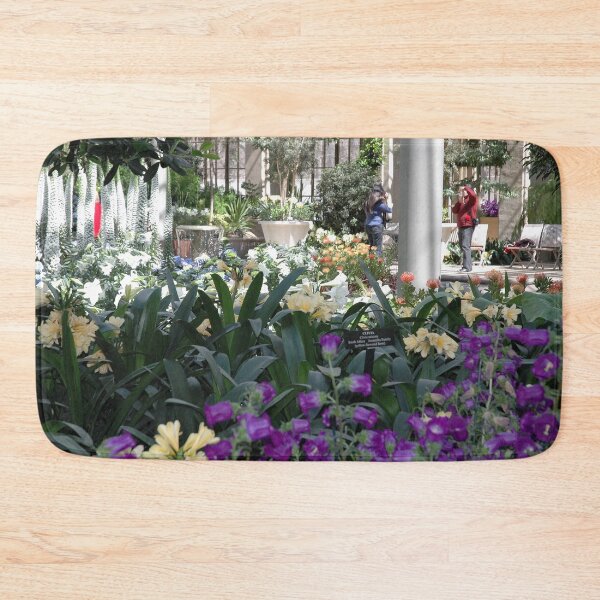 Item preview, Botanical Flower Garden featuring Bellflowers and Easter Lilies designed and sold by VistaViews.