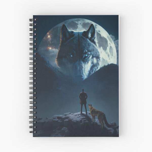 Item preview, wolf between the mountains designed and sold by Rook-art.
