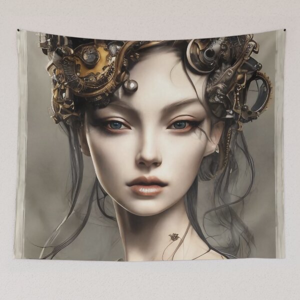 Item preview, Aggie Steampunk Girl Portrait  designed and sold by Kamiri.