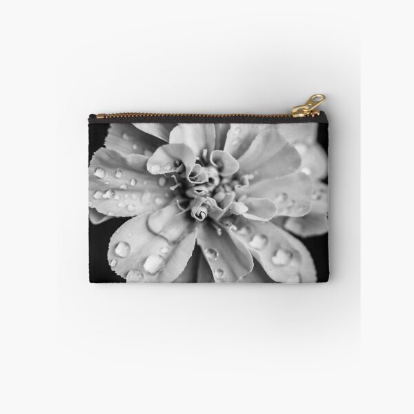 Item preview, Flowerscapes - BW Waterdrops designed and sold by lesslinear.