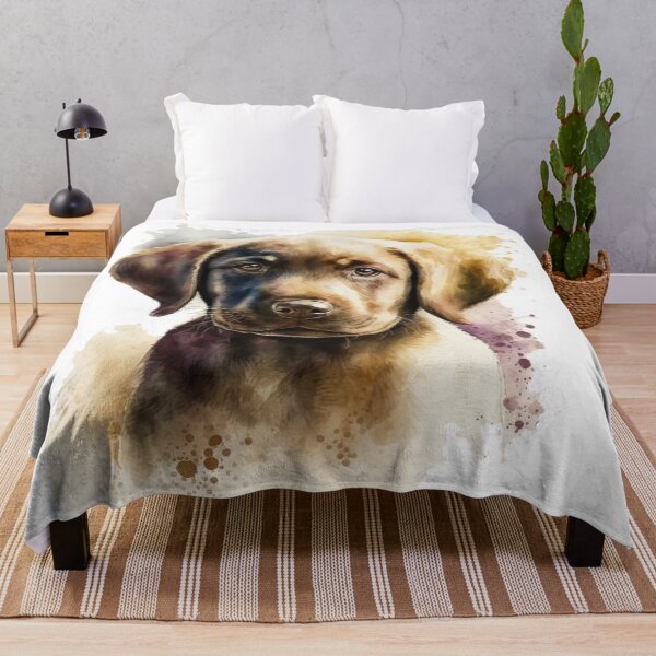 Item preview, Watercolor Pup 3 designed and sold by Standard Deviation Co.