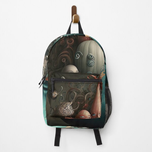 Item preview, Weird strange art with lovely cute monster and creatures designed and sold by mrlongfield.