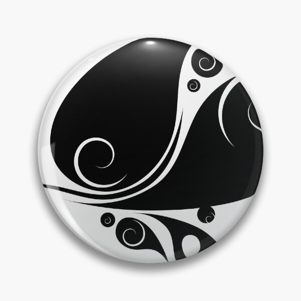 Item preview, ornamento blanco y negro designed and sold by RitaVan.