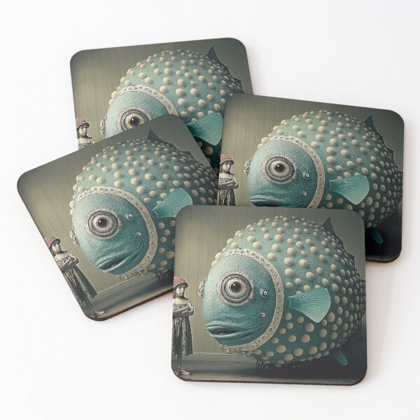 Item preview, Weird strange art with lovely cute monster and creatures designed and sold by mrlongfield.