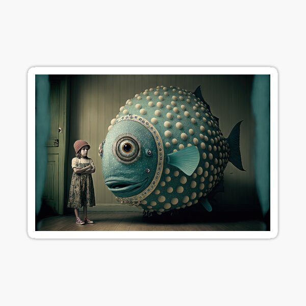 Item preview, Weird strange art with lovely cute monster and creatures designed and sold by mrlongfield.